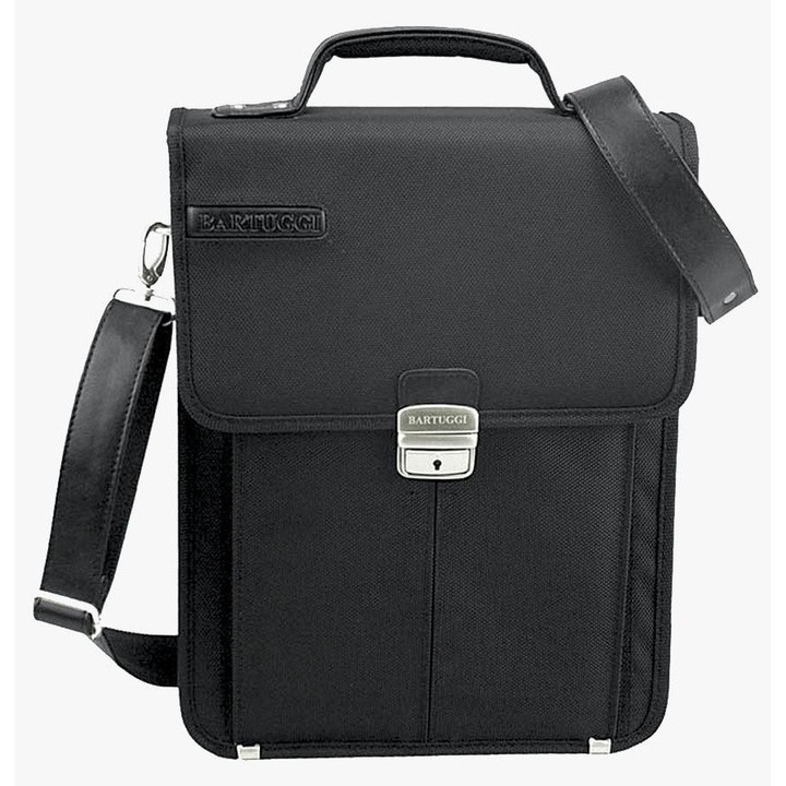 Mapa Bartuggi 189-7130, Material textil, Negru, dimensiuni 30x40cm