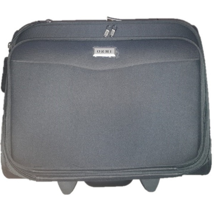 Troler ORMI P83011, 42x35x20cm, Tesatura, Pilot, Gri