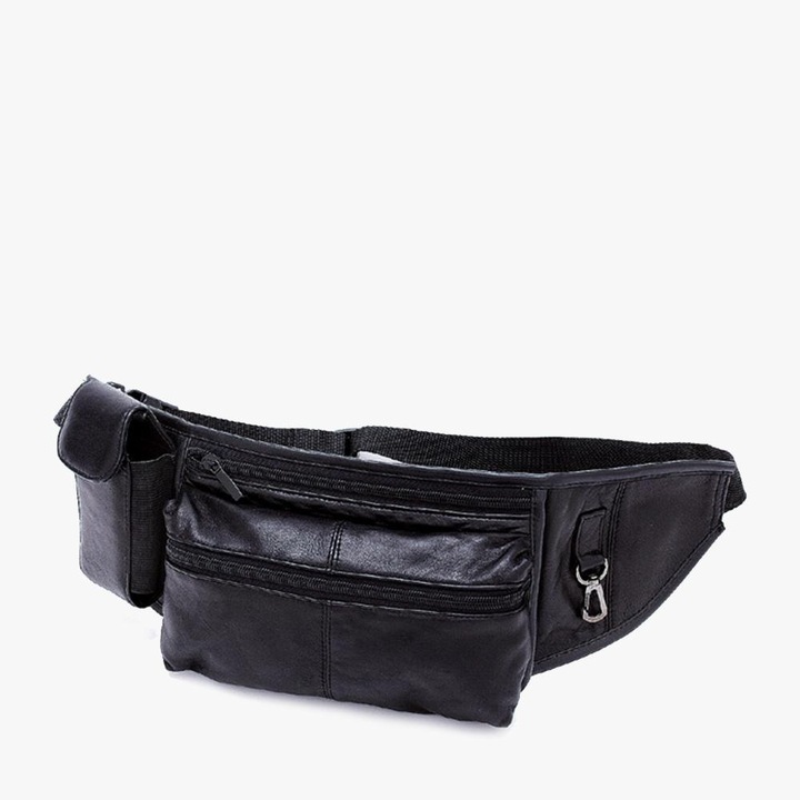 Geanta barbati, Bartuggi, Tsantaki Meses, Derma, culoare neagra, dimensiuni 185x10cm