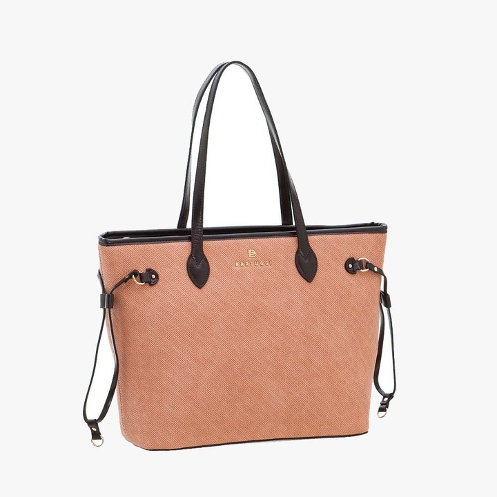 Geanta dama Bartuggi 718-2139, culoare somon