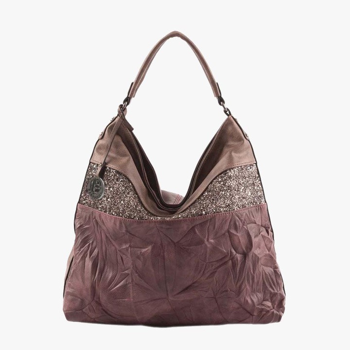 Geanta dama Bartuggi, model 405-60281, rosie, dimensiuni 30x45cm