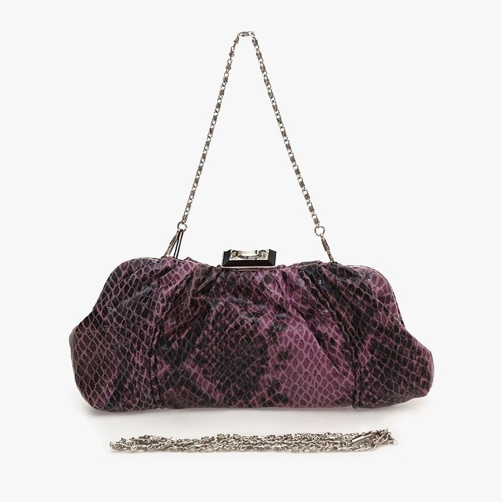 Geanta de umar Bartuggi, model 122-56848, mob, culoare neagra, dimensiuni 30x20cm