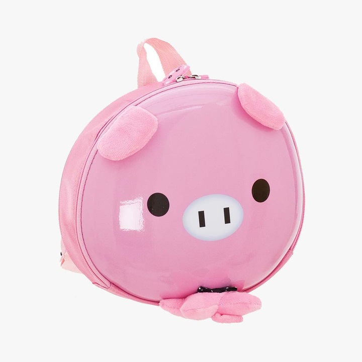 Ghiozdan scolar Bartuggi roz, dimensiuni 30x45cm