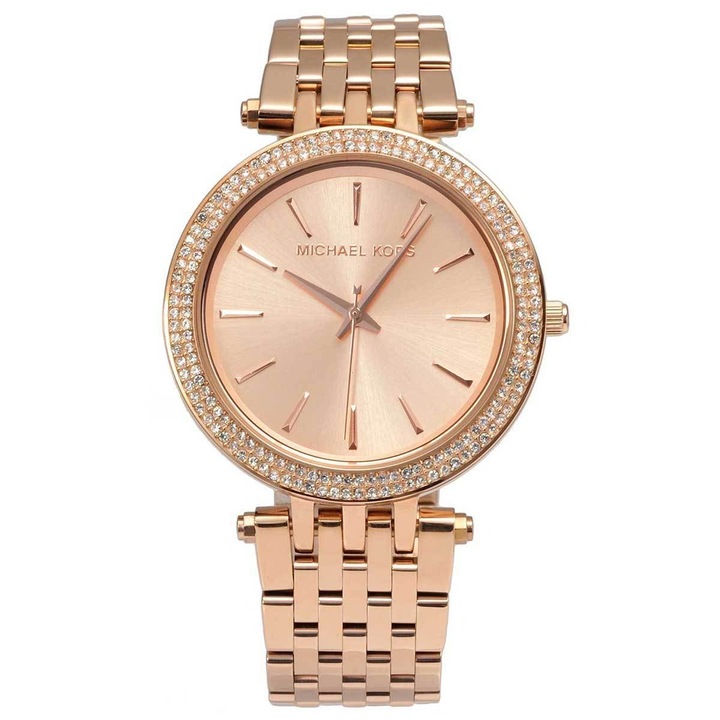 Ceas dama Michael Kors, inox, roz-auriu