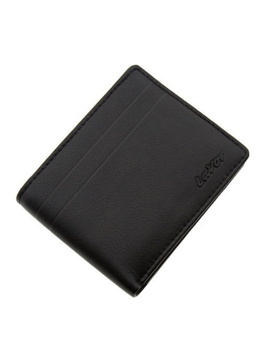 Portofel barbati, Lavor, model 1-3430, Piele, Negru
