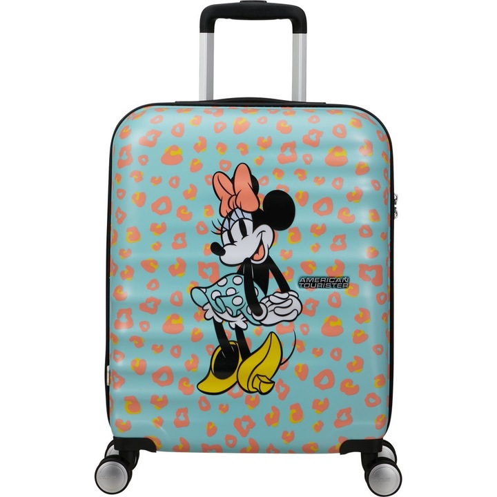Troler American Tourister Minnie Pastel Dots, 55x40x20cm, multicolor