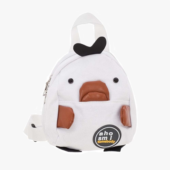 Rucsac pentru copii, Bartuggi 718-092327, alb