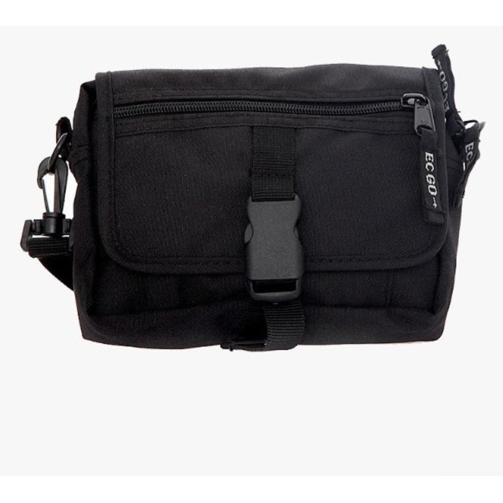 Geanta de voiaj, Bartuggi, Material textil, Negru