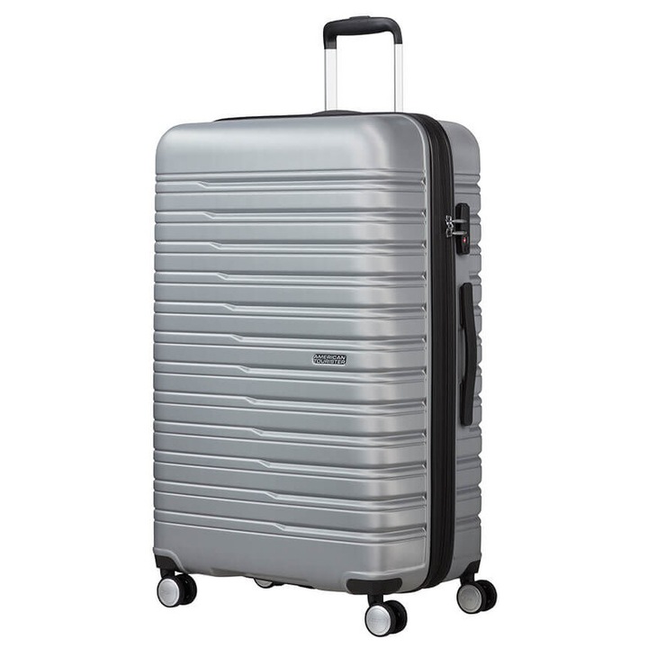 Troler, American Tourister, 78 cm, Argintiu