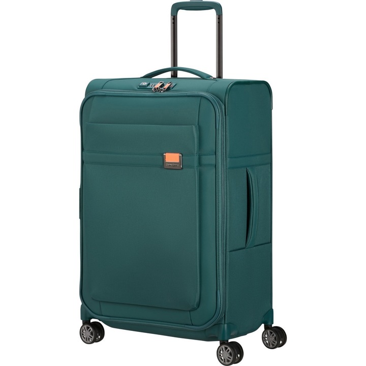 Troler, Samsonite, Material textil, Verde