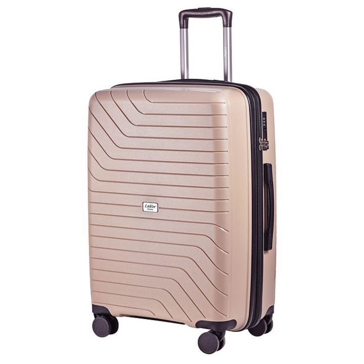 Troler, Lavor, 66 cm, Polipropilena, Bej