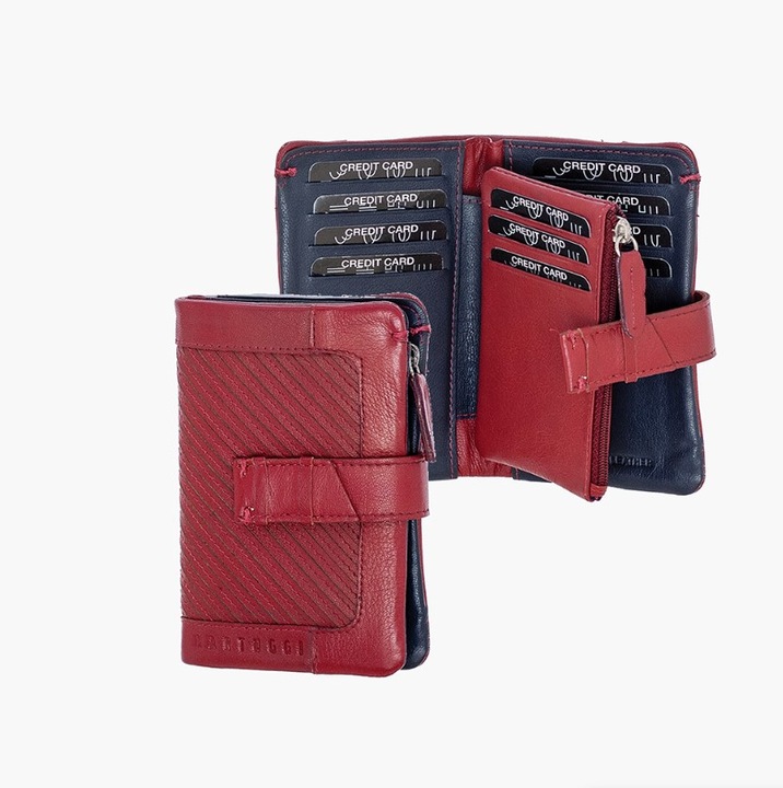 Portofel dama Bartuggi 521-8021, dermatino, mpornto