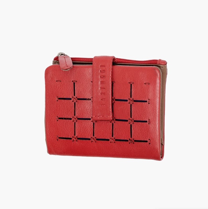 Portofel dama Bartuggi 521-8017, dermatino, rosu