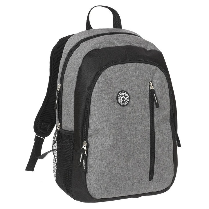 Rucsac Diplomat, BF26 Boston, Panza, Gri/Negru