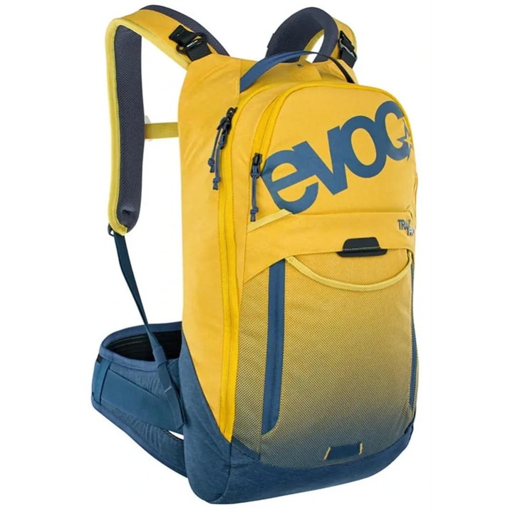 Rucsac Evoc Trail Pro 10 Curry Denim L/XL - Protectie si Confort
