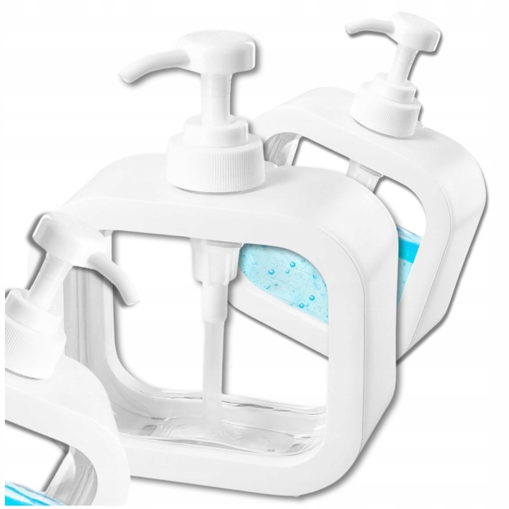 Dozator Sapun Lichid Alb, 300ml, Bucatarie si Baie