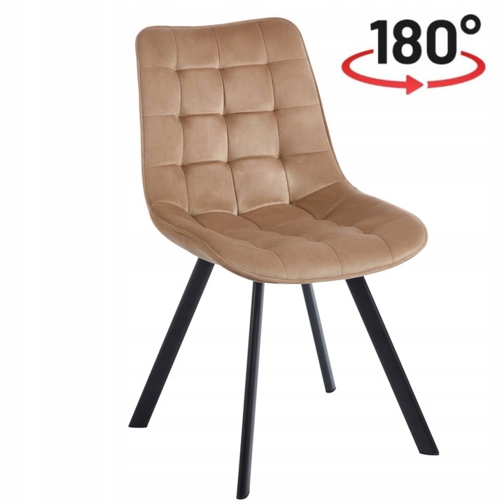 Forgószék, Furnitex, Cappuccino, 50x42x86cm