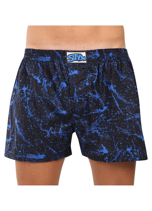 Lenjerie intima barbati E1954, Styx, Negru/Albastru, 4XL INTL