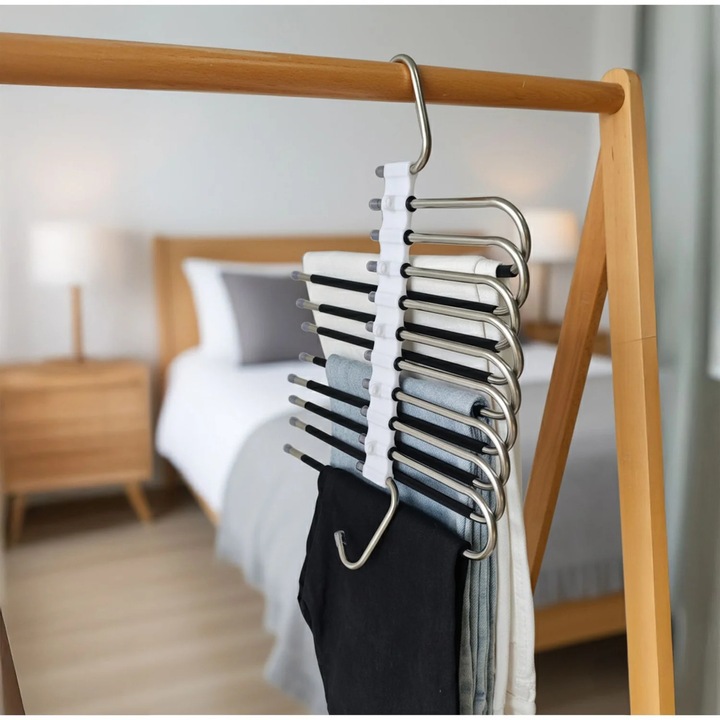 Umerase pentru pantaloni, antiderapante, economisesc spatiu, pachet de 2