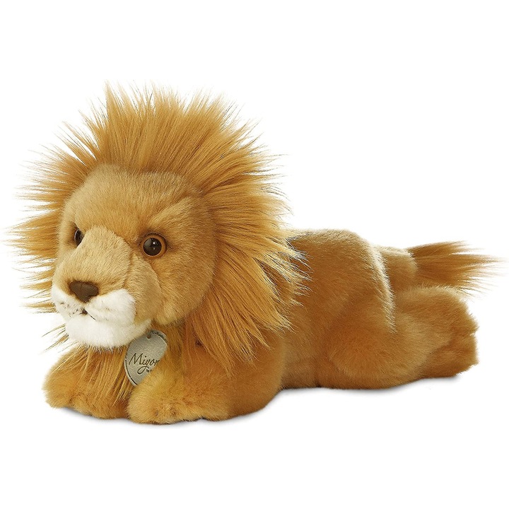 Плюшена играчка лъв Aurora World, 20 см, екологична, CE сертификат