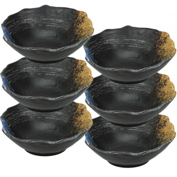 Set 6 boluri melamina OKIMI 22, 5cm