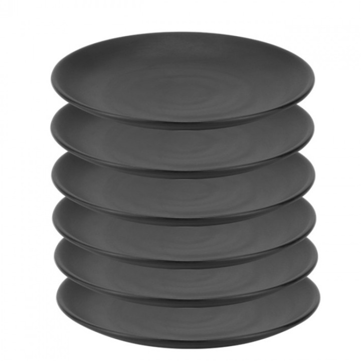 Set 6 farfurii melamina RAKI SHIBUI 18cm