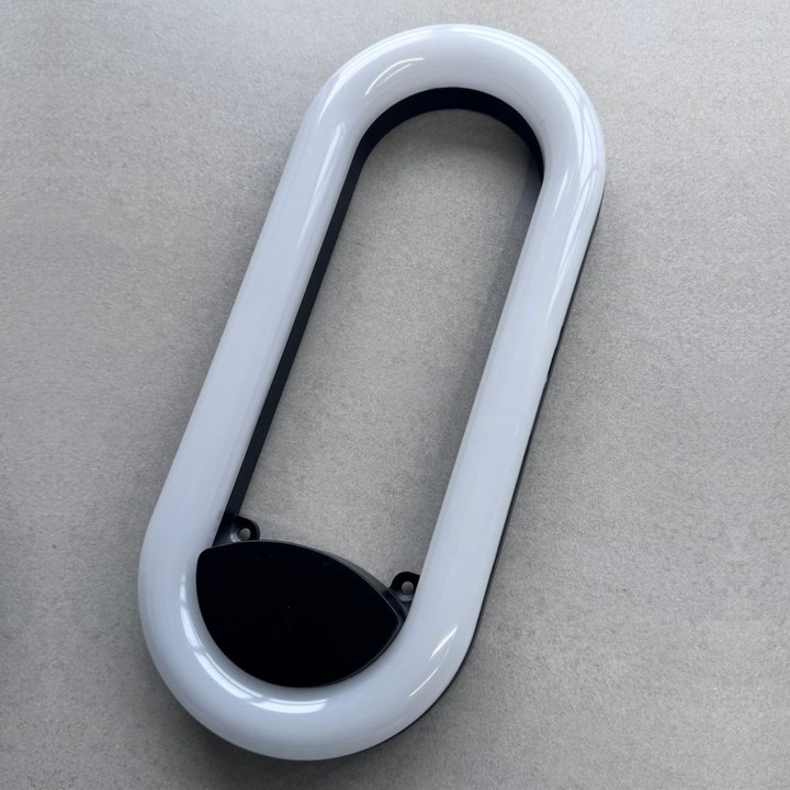 Aplica LED perete ANGI, 12W, 950lm, lumina calda 3000K, negru, 300x133x33mm