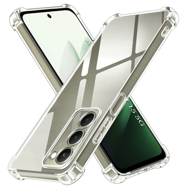 Husa Upzz® Shock Armor Compatibila Cu Xiaomi Redmi 15 4G / 5G, Protectie Sporita, Design Premium, Silicon, Transparent
