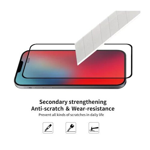 Pelicula de protectie Sticla securizata compatibila cu Huawei P Smart 2020 Full Glue ® Carbune