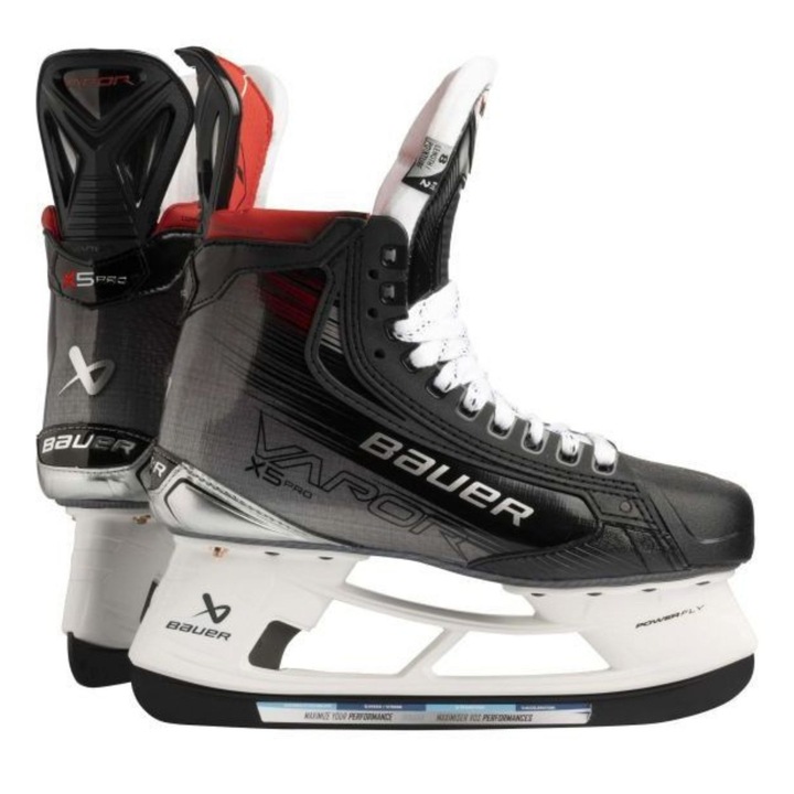 Patine Hochei Bauer Vapor X5 Pro, fixe, negru, marimea 38,5