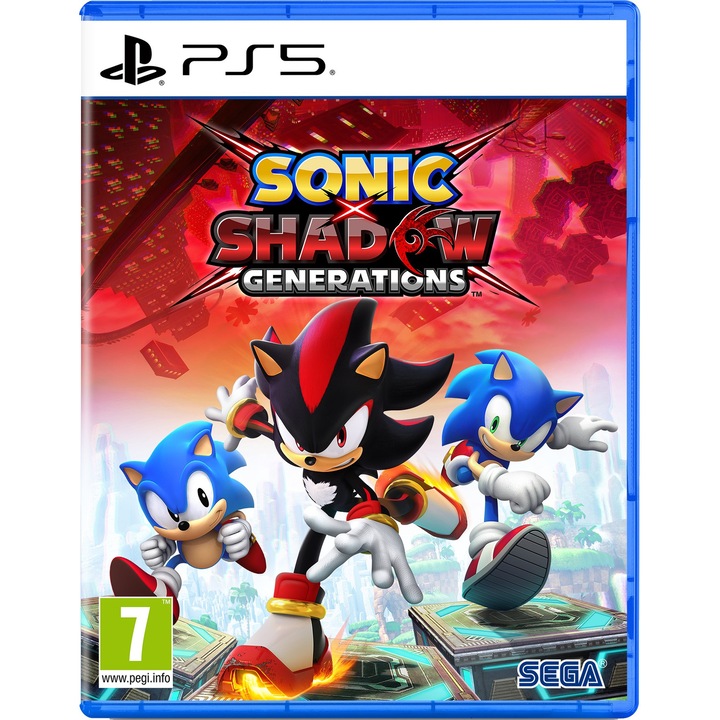 Sonic X Shadow Generations, SEGA, joc de actiune, 3D si 2D, multicolor, pentru consola si PC
