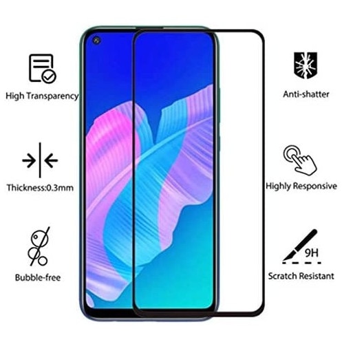 Film protector securizata Sticla ® conceputa pentru Huawei P40 Lite E Full Glue Neagra