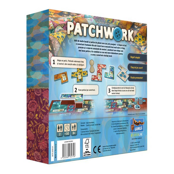 Patchwork revised edition, limba romana - eMAG.ro
