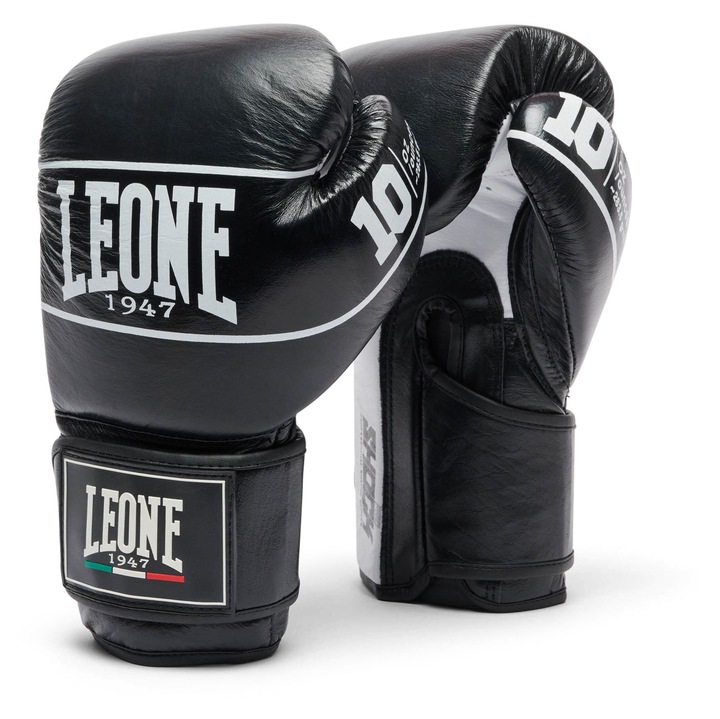 Manusi de box Leone1947 Shock Pro Negre 16oz