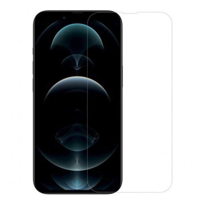Fólia Apple iPhone 14 Pro-hoz, edzett üvegből, Evolium, átlátszó
