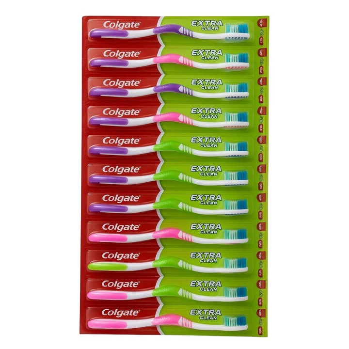 Periuta de Dinti Colgate Extra Clean, 13 Bucati