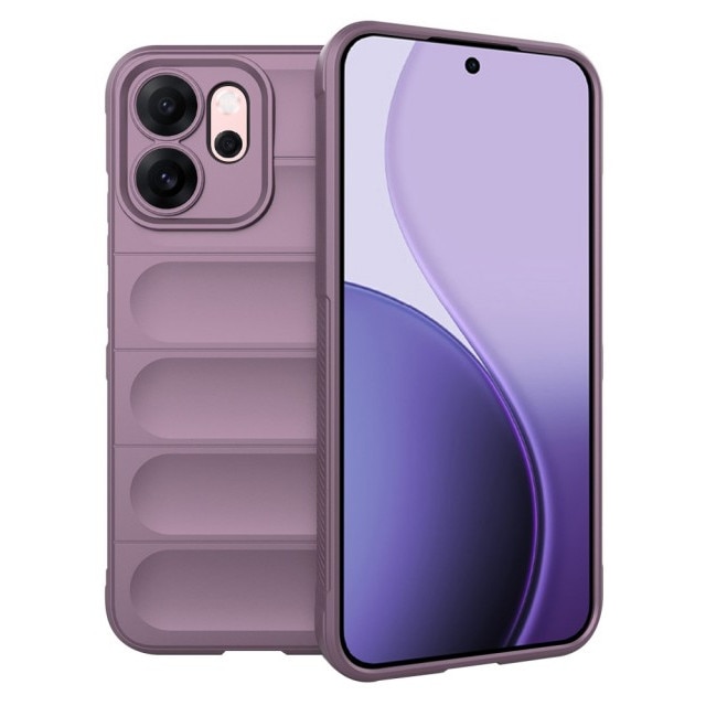 Husa Upzz® Magic Shield Pentru Oppo Reno14 F / 14 FS 5G, MicroFibra la Interior, Anti Sock - Purple