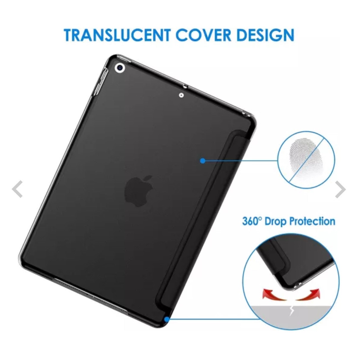 Husa Compatibila cu iPad 10.2/10.5 Negru