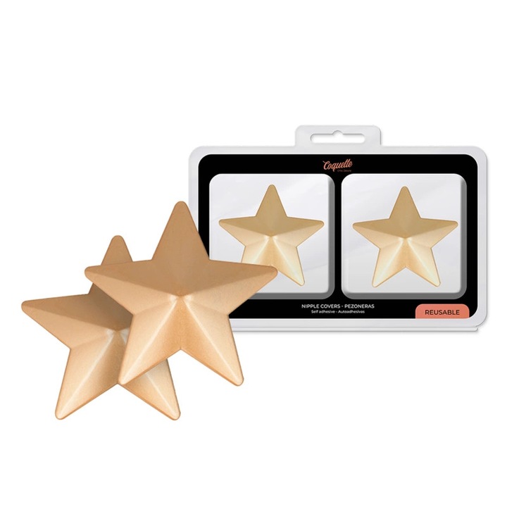 Стикери за зърна Coquette Chic Desire, , Металик,