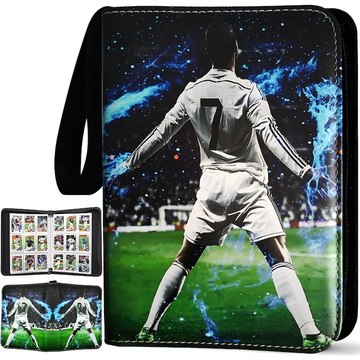 OVERTANG sportkártya album, 900 rekeszes, többszínű