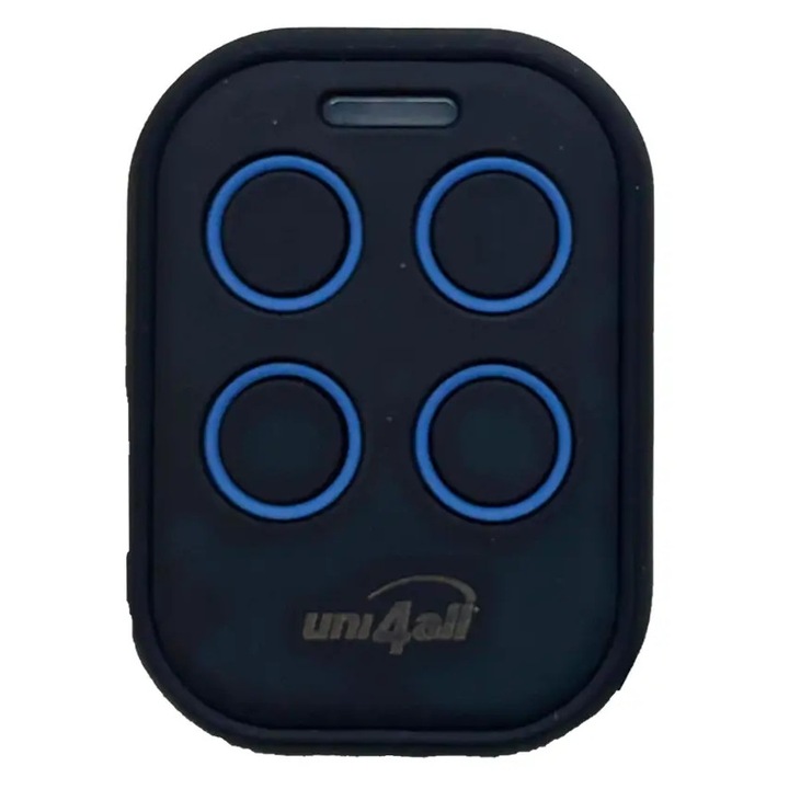Uni4all 4 csatornás, különböző frekvenciájú kaputávirányító K-JL2161/UNI