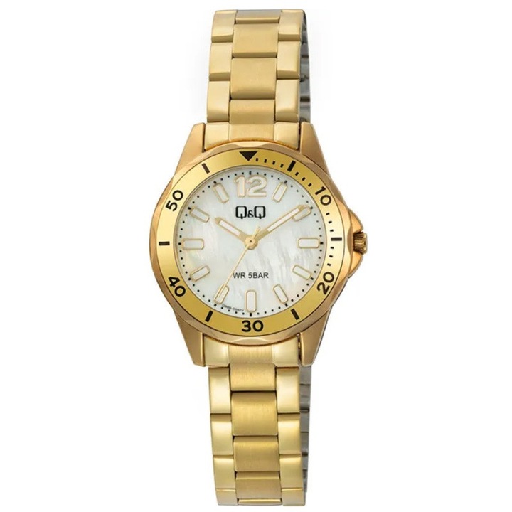 Női karóra Q&Q Q88B-004PY, analóg, arany