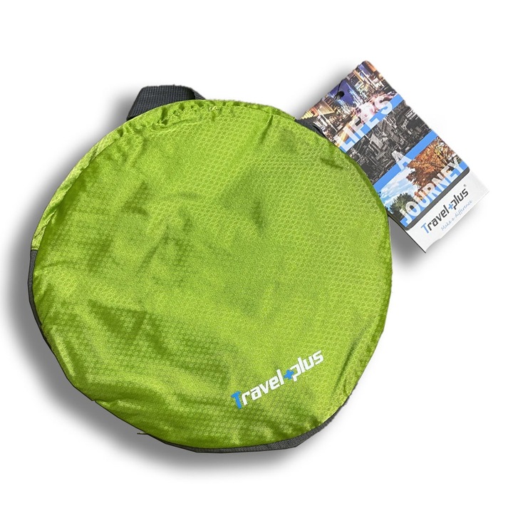 Geanta de voiaj Travel Plus, model 5505, prasina, dimensiuni 550x300x250mm