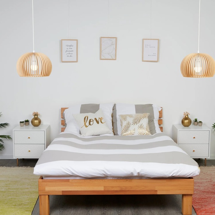 Noptiera cu 2 sertare