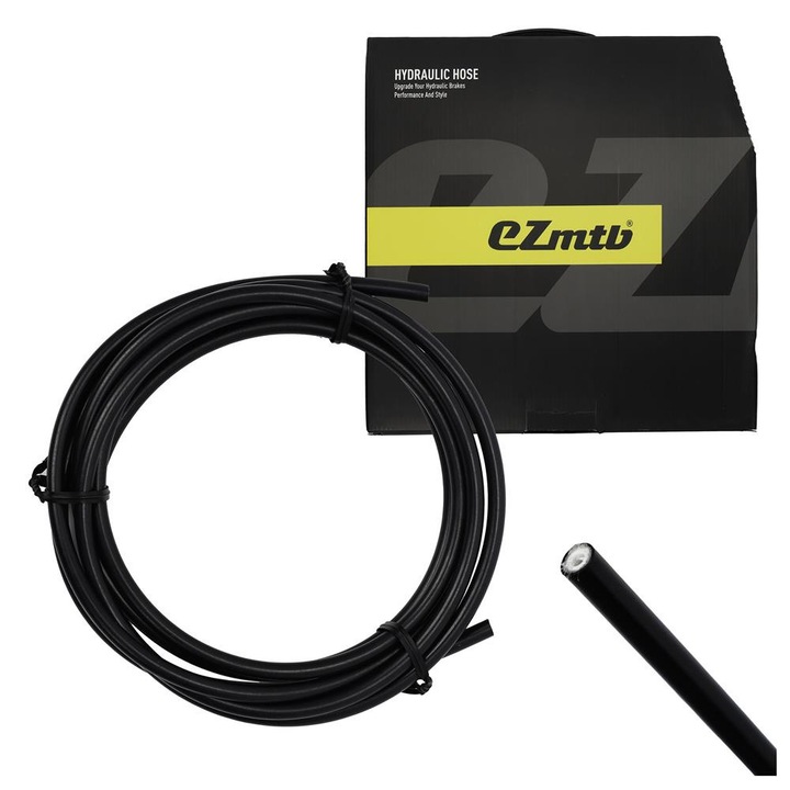 Хидравличен спирачен маркуч EZMTB 2 м, черен, 3 слоя, заместител на SM-BH59