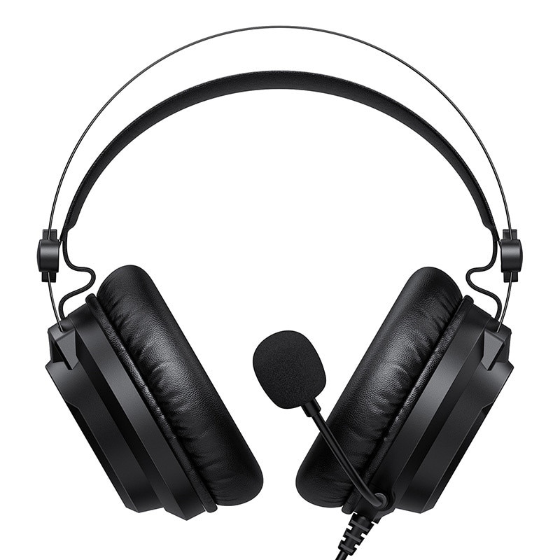 Casti gaming ONIKUMA X80, Cu fir, Drivere 50mm, Jack 3.5 mm / USB, RGB, Lungime cablu 2.2m, Negru