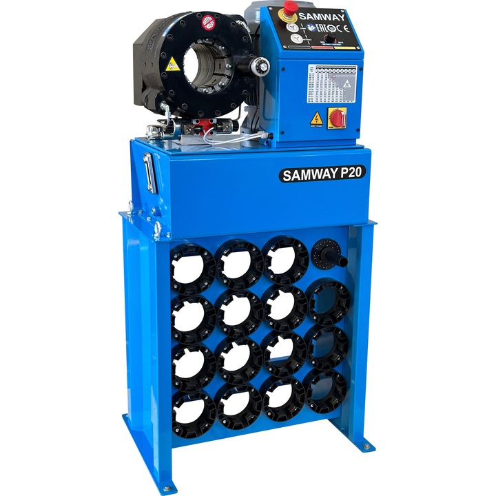 Prasa de sertizare pentru furtunuri, Samway, model P20Q, 4-65mm, 680x600x1400mm, 270kg