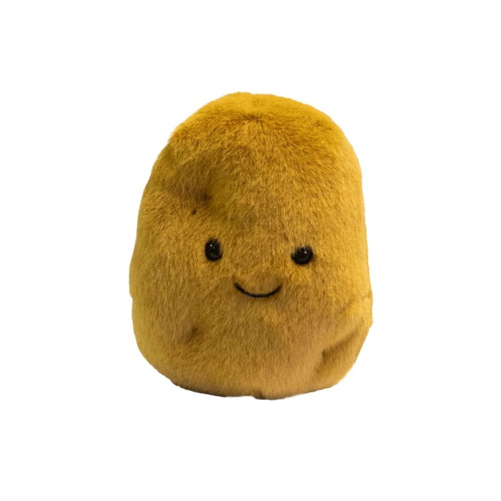 Jucărie de pluș Wild & Soft Cartof, colecția Garden Friends, bej, 10cm