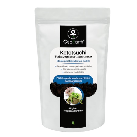 Ketotsuchi 1L – Substrat turba fina japonez pentru bonsai, rasaduri si ...