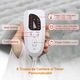 Patura Electrica Thermix™ Mini HeatFlow, Terapie Termica Duala Uscat/Umed, Flannel PlushSoft+, Incalzire Instant, 6 Moduri Temperatura, Timer Intelli, SafeStop Auto, Telecomanda Control, Lavabila, 30x60 Cm, Silver